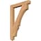 Ekena Millwork Balboa Arts & Crafts Smooth Bracket, Western Red Cedar, 3 1/2"W x 28"D x 40"H BKT04X28X40BOA03SWR - alternate 1